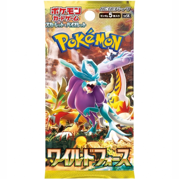 POKEMON-CARD-GAME-WILD-FORCE-PACK Carte Pokemon - Booster Pack - Wild Force