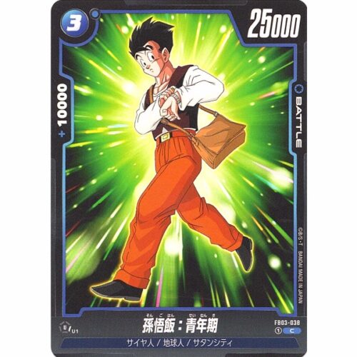 Dragon Ball Super - Son Gohan : Adolescence - FB03-038 [C]